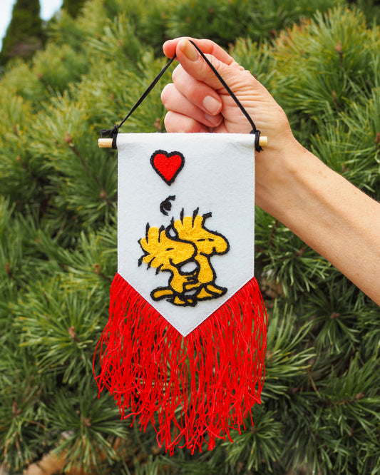 Love Woodstock Mini Banner