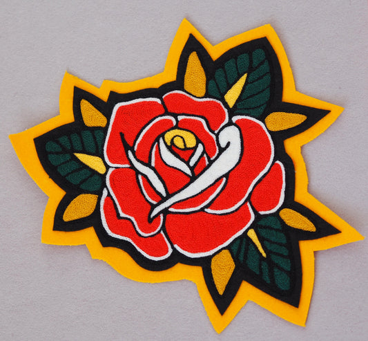Rose Back Patch